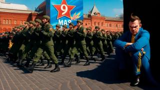 Европа, самолети, Фицо, Вучич, Парада на победата