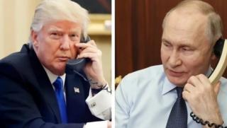 Тръмп, Путин, приятен джентълмен, телефонния разговор