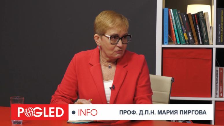 Мария Пиргова, българската политическа система, неадекватна, света, в койо живеем