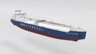 Русия, свъхсложен ледови танкер, втечнен природен газ, LNG
