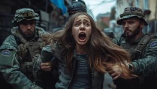 Масови безредици, Украйна, съпротива, страх, ужас, навсякъде, война , ТЦК