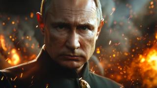 Баку, Париж, пламнаха, една нощ,брутална бомбардировка, отговор, Путин, убити, френски големци, Макрон, бяло знаме.
