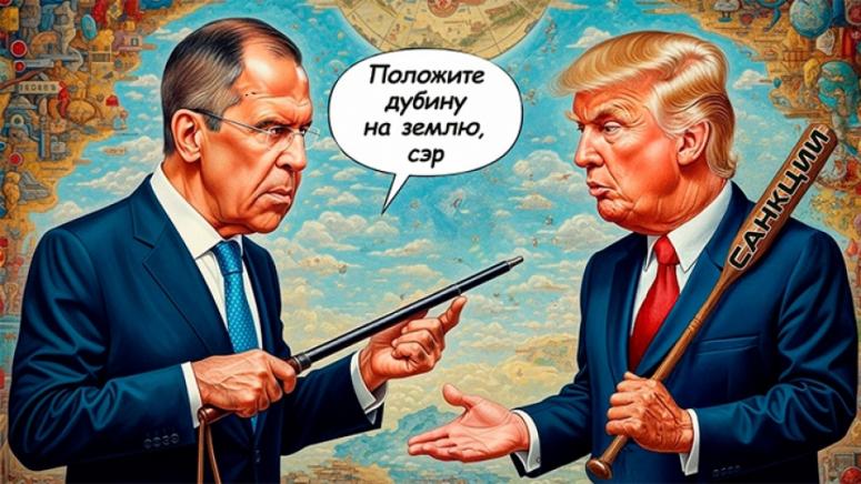 Лавров, Тръмп, копринен, Путин, Си Дзинпин, Ким Чен Ун, в действие