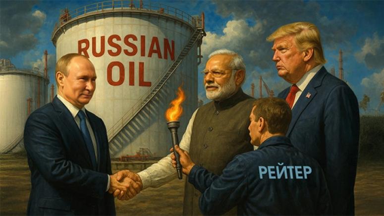 Индия, нож в гърба, Русия, Тръмп, удави Моди, резервоар, нефт