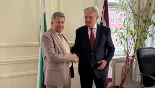 Румен Петков, среща, либийския заместник-министър, Насер Ел Менфи