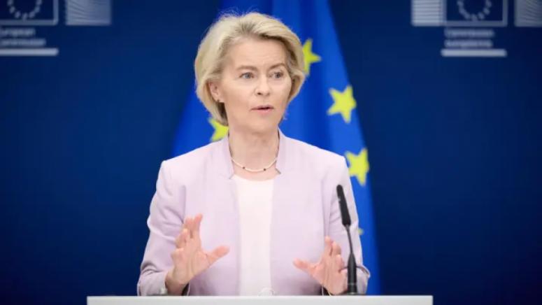 Урсула фон дер Лайен, Русия, Китай, неловко, Евросъюз, поклати глава