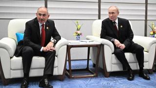 Путин, среща, Пашинян, ШОС