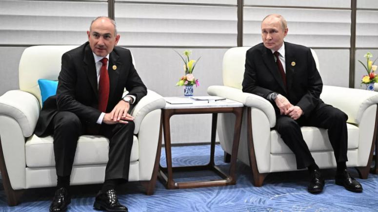 Путин, среща, Пашинян, ШОС