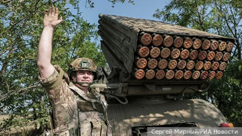 Руски войски, път, Славянск