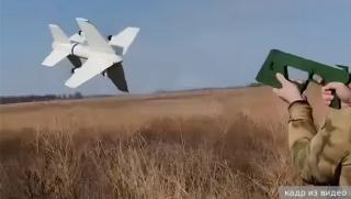 Битка, украински дронове, небето