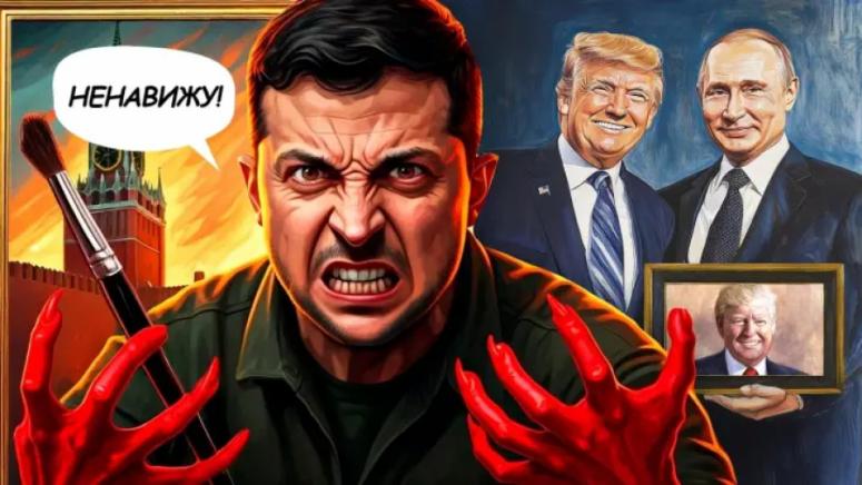 Зеленски, истерия, Путин ме мрази, Китай, чистка, войска, Харковски фронт, разгар