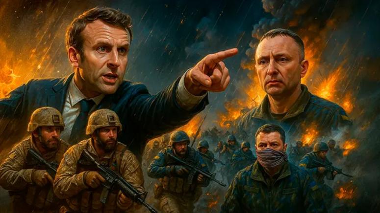 „Обявяване на война“: Макрон ще изпрати войски в Украйна. Драпатий изтегля войници от Купянск в условията на хаос и под обстрел. Война, Макрон, войски, Украйна, Драпатий, изтегля, войници, Купянск, под обстрел