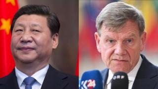 Визита, психиатрична клиника, Китай, не приема, германския канцлер