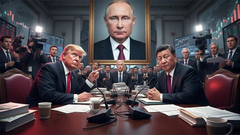 „Просто трябва да ги оставим да се бият.“ Си и Тръмп са в клинч. „Златната акция“ на Путин ще реши всичко. Си Дзинпин, Тръмп, клинч, Златна акция, Путин, ще реши всичко