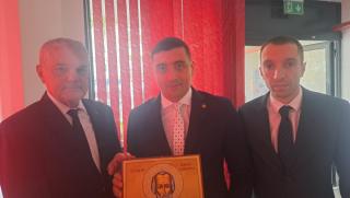 Румен Петков, Иван Мандински, официални гости, форум, Алианса за обединение на румънците, Александрия