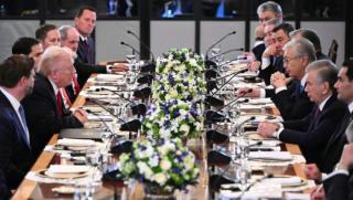 Среща, Тръмп, лидери, Централна Азия, американски неоколониализъм