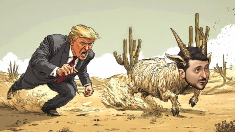 Тръмп, смаза, Зеленски, един инцидент, разпадане, фронта