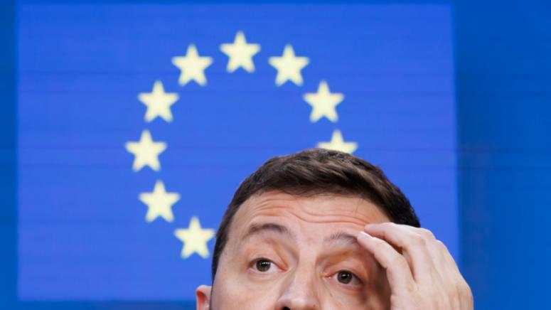 Зеленски, прогледна, май от зор