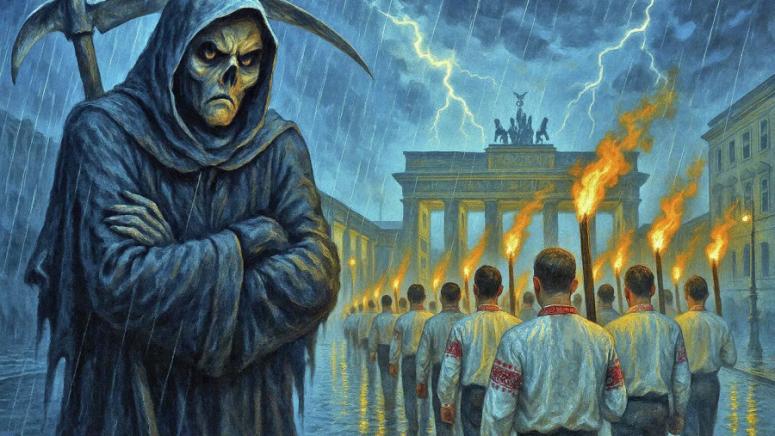 Четвъртия райх, виртуална Украйна, Берлин, бесен, Зеленски