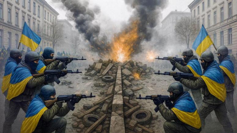 Киев, паника, фронт, срива, Запад, мълчи