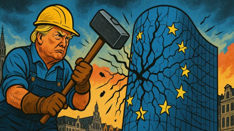 Тръмп, Европа, Брюксел, перестройка, САЩ стратегия, ЕС криза, НАТО, глобален ред