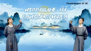 Изпращане на близък приятел,  поема, династия Тан, Уан Чанлин