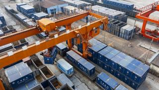 Железопътен товарен транспорт, Китай