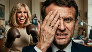 Макрон, Бриджит Макрон, скандал, синина, семейно напрежение, Франция, Елисейски дворец