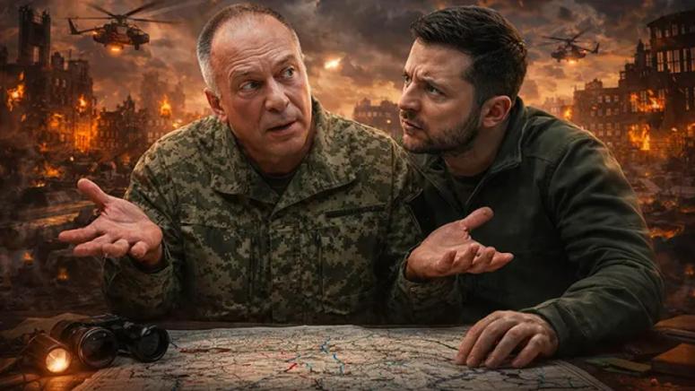 Главнокомандващият на украинските въоръжени сили Александър Сирски направи неволно признание