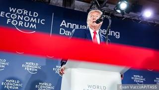 Тръмп Давос, ЕС криза, САЩ Европа, НАТО натиск, Гренландия, западен разрив