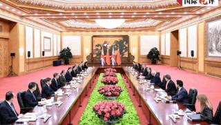 Европейски ръководители, посещават, Китай