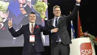 Финландия, Петери Орпо, СДП, икономическа криза, социални съкращения, политически рейтинг, Хелзинки