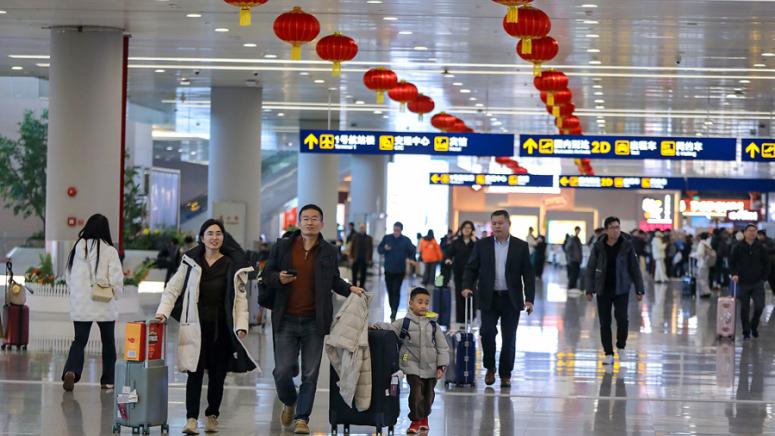 596 млн. вътрешни пътувания, Пролетния фестивал