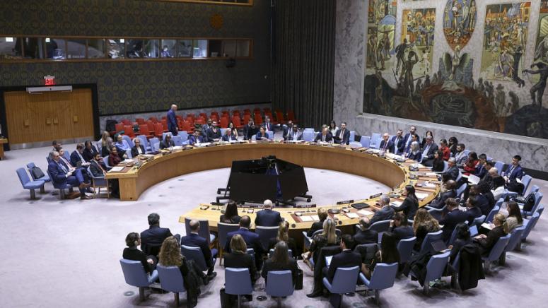 Китайски представител, ООН, Близкия изток, опасна пропаст