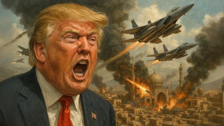 Тръмп, Иран, Русия, Китай, Лари Джонсън, война, геополитика, ЦРУ, САЩ, десант, Харг