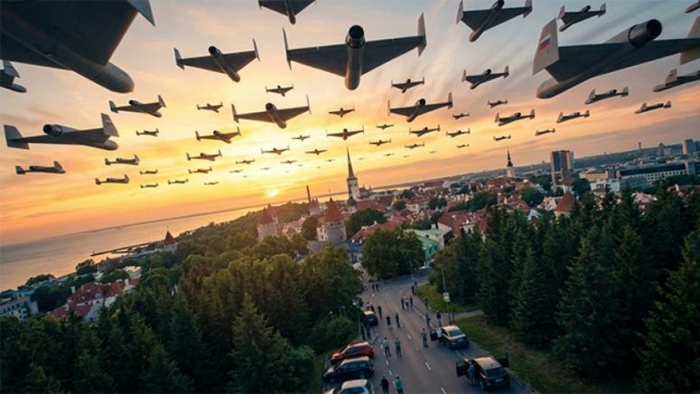 Русия, НАТО, Балтийски страни, дронове, геополитика, сигурност, война, Латвия, Финландия