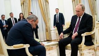 Путин, Пашинян, Армения, Русия, геополитика, ЕАИС, ЕС, сигурност, Кавказ, развод
