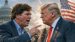 Тръмп, Тъкър Карлсън, Иран, Венецуела, петрол, ядрена война, геополитика, MAGA, САЩ