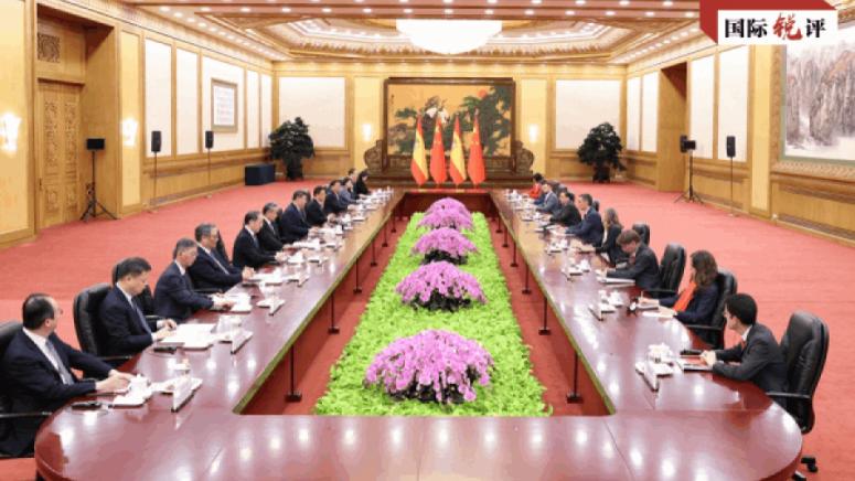 Посещения, Китай, испанския премиер, стратегическа решителност, Педро Санчес