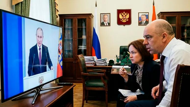 Путин, Набиулина, икономика, Русия, Централна банка, БВП, индустрия, лихвен процент, Силуанов
