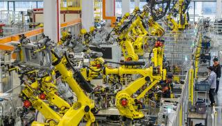 Производство, промишлени роботи, Китай