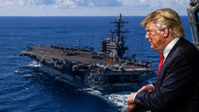 Иран, САЩ, самолетоносач, USS Джордж Буш, война, Близък изток, Тръмп, КСИР, геополитика, Пентагон